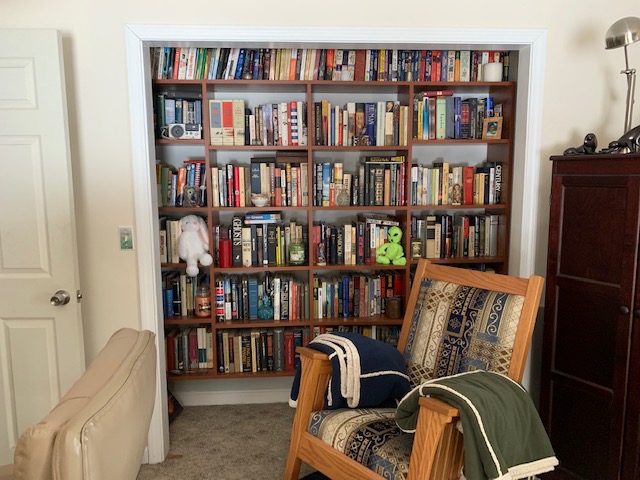 Madison, NH--Book Case Closet