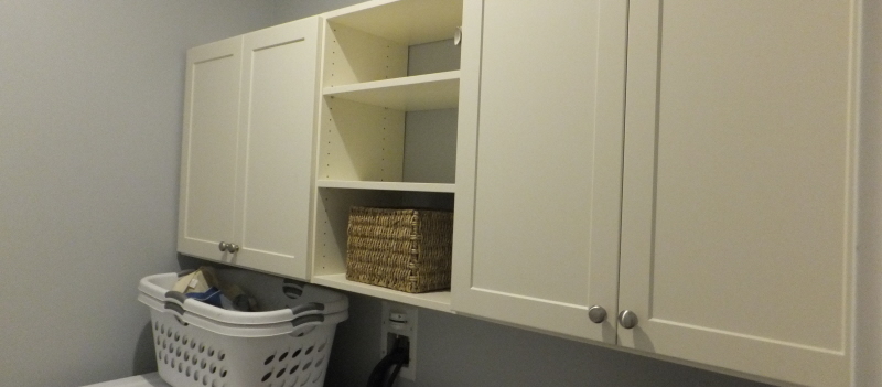 Laundry room wall cabinets