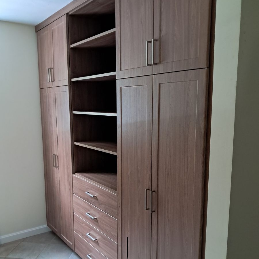 Candia, NH--Kiss Curl Mudroom Coat Wardrobe Cabinet