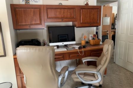 Cherry Home Office Desk with Upswing Doors in Madison NH.jpg